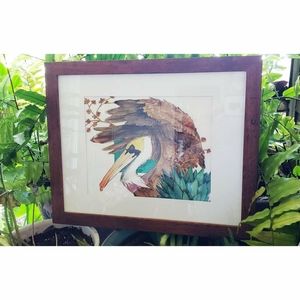 Pelican Framed Original Painting